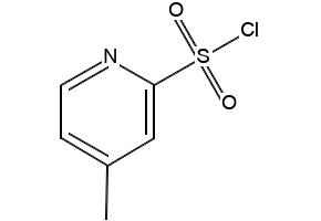 4-Methylpyridine-2-sulfonylchloride structure, CAS 341008-95-5