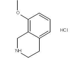 8-Methoxy-1,2,3,4-tetrahydroisoquinoline structure, CAS 34146-68-4