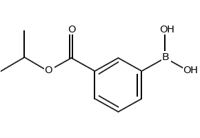 3-Isopropoxycarbonylphenylboronicacid structure, CAS 342002-80-6