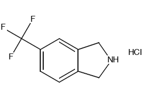 5-(Trifluoromethyl)isoindoline structure, CAS 342638-03-3