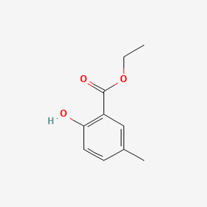Ethyl2-hydroxy-5-methylbenzoate structure, CAS 34265-58-2