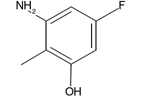 2-Amino-5-fluoro-3-nitrobenzotrifluoride structure, CAS 344-29-6