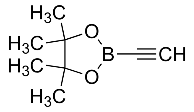 2-Ethynyl-4,4,5,5-tetramethyl-[1,3,2]dioxaborolane structure, CAS 347389-74-6