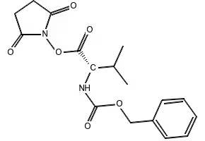 Z-Val-OSu structure, CAS 3496-11-5
