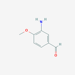 3-Amino-4-methoxy-benzaldehyde structure, CAS 351003-10-6
