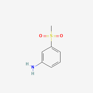3-(Methanesulfonyl)aniline structure, CAS 35216-39-8