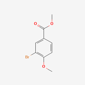 Methyl3-bromo-4-methoxybenzoate structure, CAS 35450-37-4