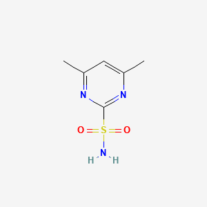 4,6-DiMethylpyrimidine-2-sulfonamide structure, CAS 35762-76-6
