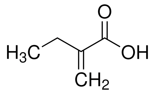 2-Ethylacrylicacid structure, CAS 3586-58-1