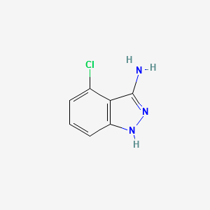 4-Chloro-1H-indazol-3-amine structure, CAS 20925-60-4