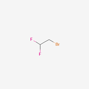 2-Bromo-1,1-difluoroethane structure, CAS 359-07-9
