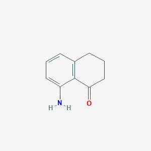 8-Amino-1-tetralone structure, CAS 210346-49-9
