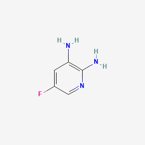 5-Fluoropyridine-2,3-diamine structure, CAS 212268-13-8