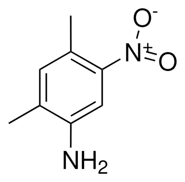 2,4-Dimethyl-5-nitroaniline structure, CAS 2124-47-2