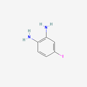 4-Iodo-1,2-benzenediamine structure, CAS 21304-38-1