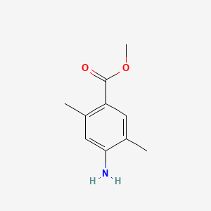 Methyl4-amino-2,5-dimethylbenzoate structure, CAS 21339-74-2