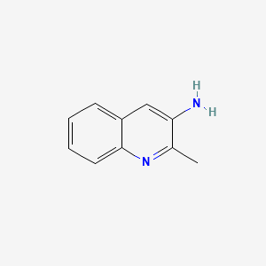3-Amino-2-methylquinoline structure, CAS 21352-22-7