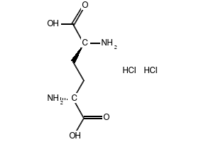 (5R,2S)-2,5-Diaminoadipicaciddihydrochloride structure, CAS 213686-09-0