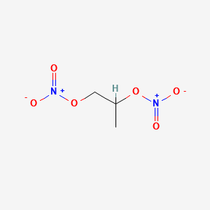 1,2-PROPANEDIOL DINITRATE structure, CAS 6423-43-4