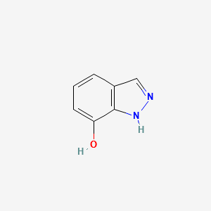 7-Hydroxy-1H-indazole structure, CAS 81382-46-9