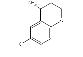 6-Methoxychroman-4-amine structure, CAS 81816-60-6