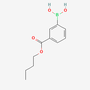 3-Butoxycarbonylphenylboronicacid structure, CAS 827300-04-9