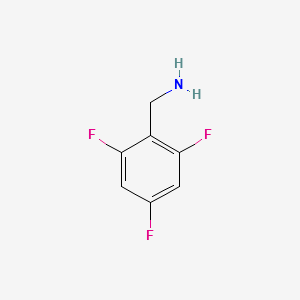 2,4,6-Trifluorobenzylamine structure, CAS 214759-21-4