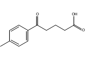 5-(4-Methylphenyl)-5-oxovalericacid structure, CAS 833-85-2