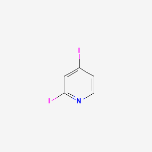 2,4-Diiodopyridine structure, CAS 83674-71-9