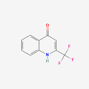 2-(Trifluoromethyl)quinolin-4(1H)-one structure, CAS 83842-55-1