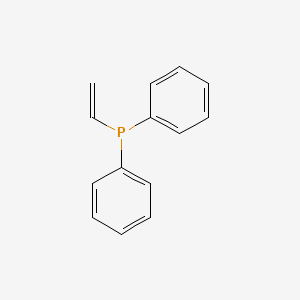 Vinyldiphenylphosphine structure, CAS 2155-96-6