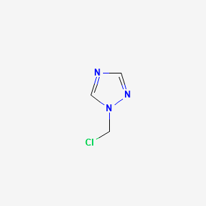 1-Chloromethyl-1H-1,2,4-triazole structure, CAS 84387-62-2