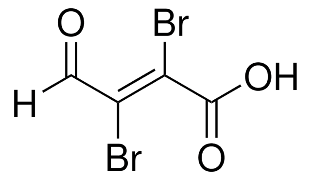 2,3-Dibromo-4-oxo-2-butenoicacid structure, CAS 21577-50-4