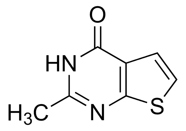 2-Methylthieno[2,3-d]pyrimidin-4-ol structure, CAS 21582-51-4