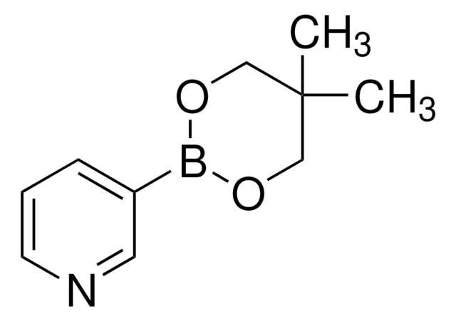 Pyridine-3-boronicacidneopentylester structure, CAS 845885-86-1