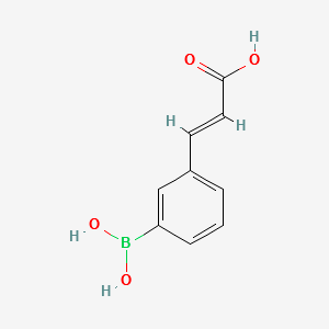 1.3-(2-Carboxyvinyl)phenylboronicacid structure, CAS 216144-91-1