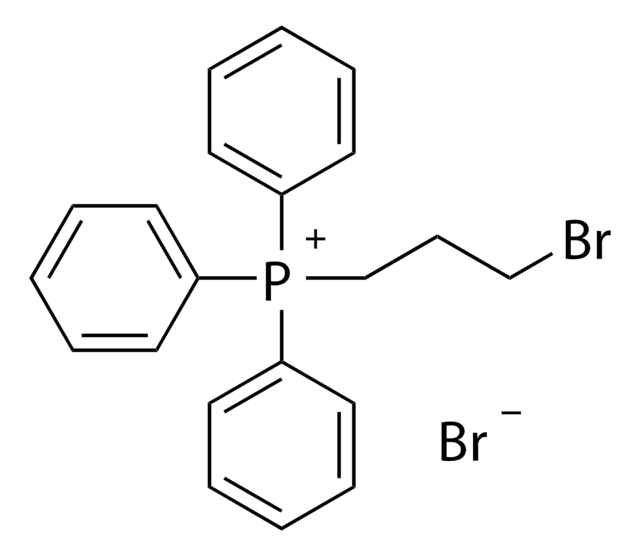 3-Bromopropyltriphenylphosphoniumbromide structure, CAS 3607-17-8