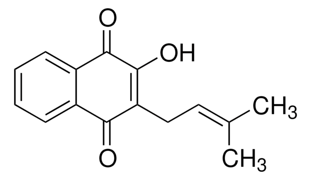 Lapachol structure, CAS 84-79-7