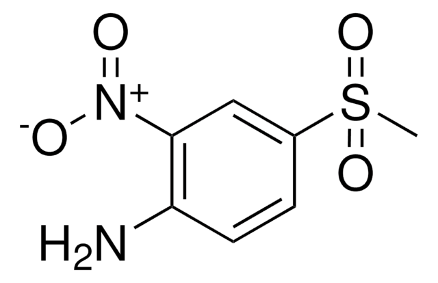 4-(Methylsulfonyl)-2-nitroaniline structure, CAS 21731-56-6