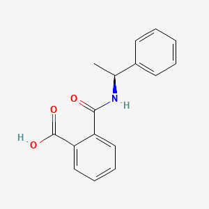 (S)-(-)-N-(A-methylbenzyl)phthalamidicacid structure, CAS 21752-36-3