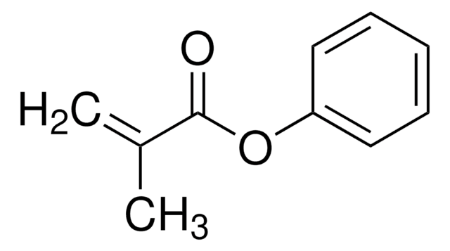 Phenylmethacrylate structure, CAS 2177-70-0