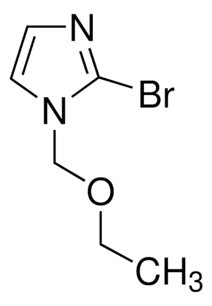 2-Bromo-1-ethoxymethylimidazole structure, CAS 850429-54-8