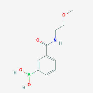 3-(2-MethoxyEthylaminocarbonyl)phenylboronicacid structure, CAS 850567-33-8