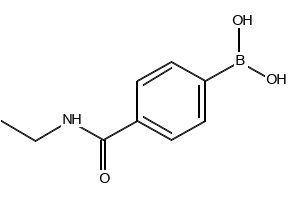 4-(N-Ethylaminocarbonyl)phenylboronicacid structure, CAS 850568-12-6