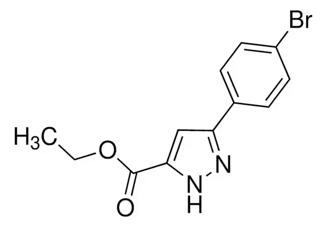 3-(4-Bromophenyl)-1H-pyrazol-5-ol structure, CAS 367928-57-2
