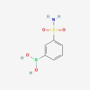 3-(Aminosulphonyl)benzeneboronicacid structure, CAS 850568-74-0