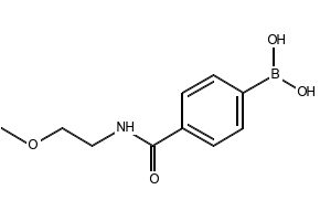 4-(2-MethoxyEthylaminocarbonyl)phenylboronicacid structure, CAS 850589-34-3