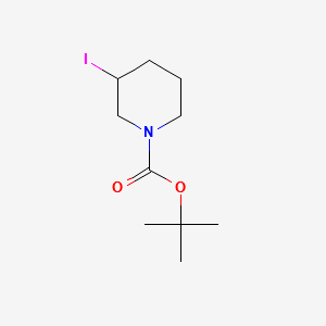 1-Boc-3-Iodopiperidine structure, CAS 850761-36-3