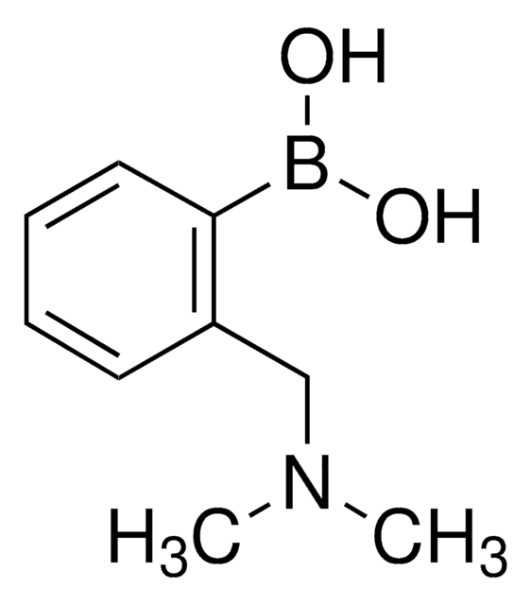 2-(NN-Dimethylaminomethyl)phenylboronicacid structure, CAS 85107-53-5