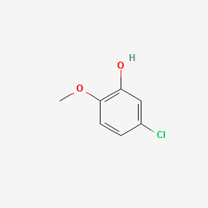 5-Chloro-2-methoxyphenol structure, CAS 3743-23-5